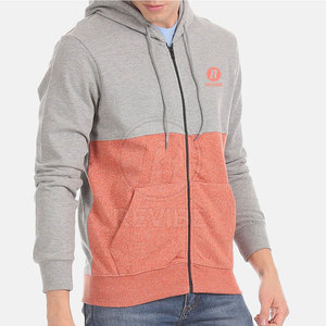 Dernier design – Sweats à capuche zippés 100 % coton pour l'hiver, fermeture éclair fluide, style décontracté, en polaire, en promotion - Product Image 2
