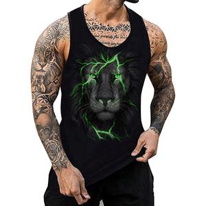 Camiseta sin mangas para hombre, chaleco deportivo sin mangas para entrenamiento, entrenamiento de gimnasia, correr y uso diario activo - Product Image 1