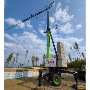 Nouvelle grue à tour autoportante Saez S-1385 de 2 tonnes pour la construction, capacité de charge de 3 tonnes, portée de 25 m, avec moteur-pompe, à vendre ou à louer - Product Image 2