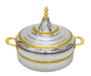 ชุดเครื่องครัวสุดหรู3ชิ้นชุดกระติกน้ำร้อนเก็บความร้อนสุญญากาศผนังสองชั้นสแตนเลสสุดหรู - Product Image 1