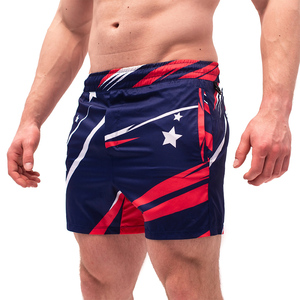 Solid Color Breathable Polyester/Cotton Drawstring <b>Shorts</b> for Men Custom Design High Street Wear - Product Image 6