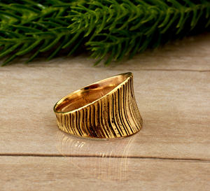 แหวนเงินชุบทอง18K สำหรับผู้หญิงแหวนอินฟินิตี้ทำจากทองเหลืองแข็ง925เงินสเตอร์ลิงชุบทอง18K เครื่องประดับแฟชั่นสำหรับงานแต่งงานของผู้หญิง - Product Image 6