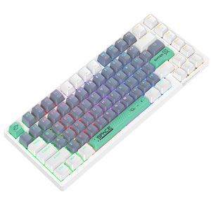 Bàn phím chơi game cơ học ONIKUMA G52 bán chạy, 82 phím, đèn nền RGB, có thể thay thế nhanh, switch nâu, keycap <span class=keywords><strong>PBT</strong></span> dành cho Esports - Product Image 3