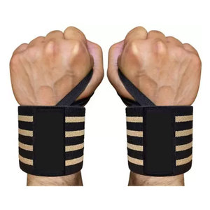 ผ้าพันข้อมือออกกำลังกายแบบระบายอากาศรุ่นล่าสุด ผลิตในปากีสถาน ขายดีที่สุดสำหรับผู้ชาย อุปกรณ์ฟิตเนส ผ้าพันข้อมือ - Product Image 1