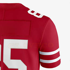 Camiseta de fútbol americano de tallas grandes superventas ropa de entrenamiento transpirable gran oferta para jugadores - Product Image 5