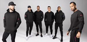 new 2026Men's Tracksuit 2 Piece Set Unisex Zip up <b>Hoodies</b> Set Winter Fleece Blank Thick Heavy Track Suit for Men - Product Image 5