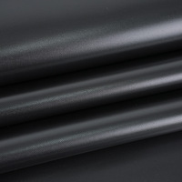 Tissu de membrane tendue 100 % polyester imperméable pour extérieur, avec revêtement PU noir, pour abri de tente ou auvent