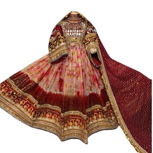 Vestidos antiguos afganos Vintage Banjara con bordado hecho a mano vestidos únicos cómodos afganos Kochi - Product Image 1