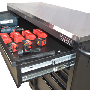 Glissière à roulement à billes pour cuisine, en acier, 550 mm, fermeture douce, 45 kg/paire, cycle d'ouverture et de fermeture 50 000 fois, design moderne - Product Image 6