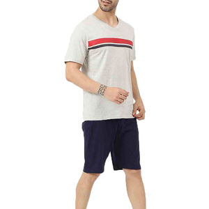 Ensemble short d'été décontracté pour hommes, séchage rapide, respirant, qualité supérieure, meilleure vente de modèle, logo personnalisé, meilleurs ensembles de t-shirts à des prix abordables - Product Image 2