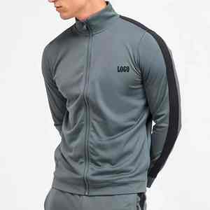 Conjunto de chándal de dos piezas para hombre, precio al por mayor, informal, fitness, invierno, transpirable, ligero, 100% poliéster - Product Image 2