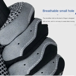 Material de cuero transpirable guantes de golf cómodos 100% cuero genuino piel de oveja suave guantes de golf duraderos para hombres - Product Image 5