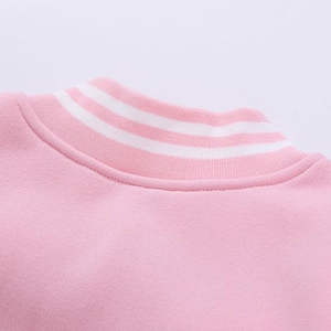 เสื้อแจ็คเก็ตเลตเตอร์แมนแบบสั่งทำพิเศษ สไตล์เบสบอล หนังเทียม สตรีทแวร์ เสื้อโค้ท แจ็คเก็ตบอมเบอร์ สำหรับผู้ชาย ระบายอากาศได้ดี - Product Image 1