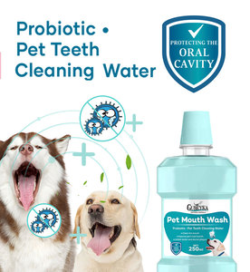 Hơi thở tươi nước phụ gia Chó Chó hơi thở làm mát và giải pháp làm sạch răng không có kem đánh răng hoặc bàn chải đánh răng cần thiết - Product Image 5