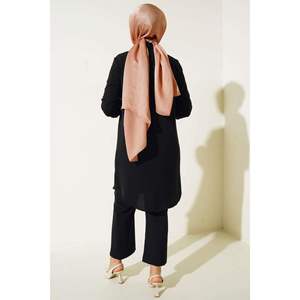 ชุด2ชิ้นหน้าอกลูกไม้ปักสีดำ - Product Image 3