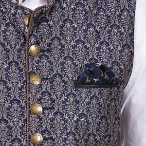 Chaleco reversible bávaro tradicional para hombre con botones de cuerno otoño cálido Oktoberfest Trachten Wear sin mangas festivales alemanes - Product Image 3