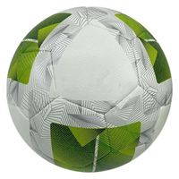 Ballon de football en PU pour adulte, taille 5, officiel pour matchs, avec logo personnalisé, hybride, haute rétention d'air, écologique et durable