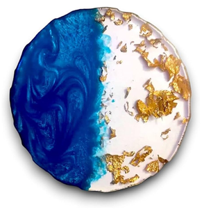 Dessous de verre époxy en résine pailletée de la plupart des qualité pour sous-verres en résine pour la décoration intérieure - Product Image 1