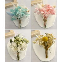 Venta al por mayor de flores secas mixtas para ramillete para siempre decoración de ramo PIN para boda fiesta ramillete de plumas accesorios florales
