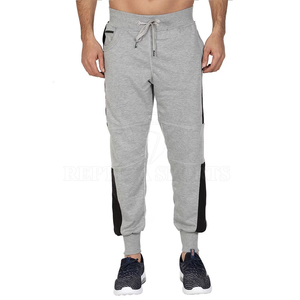 Pantalones de correr personalizados para hombre, cintura media, poliéster/algodón, transpirable, secado rápido, estilo de calle, impresión digital, servicio OEM - Product Image 2