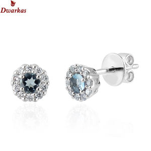 925 boucles d'oreilles Vintage en argent Sterling étincelant Zircon pierres précieuses bijoux de mariage pour femmes pour les fêtes anniversaires cadeaux - Product Image 2