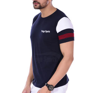 Logo personnalisé T-shirts pour hommes T-shirt pour hommes sur mesure T-shirt pour hommes de grande taille au prix de gros - Product Image 2