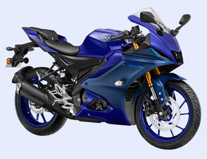Motocicleta R15 V4, azul de carreras, 155CC, de la India - Product Image 2