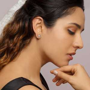 ชุดต่างหูหมุดแฟชั่นกลุ่มดาวสีทอง - Product Image 1