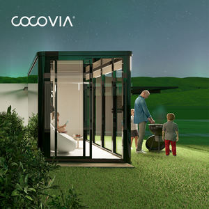 Casa Prefabricada con Habitación de Cristal, Patio Trasero de la Casa Prefabricada, Mini Casa, <span class=keywords><strong>Suites</strong></span> de Ecoturismo, COCOVIA, Fácil Montaje - Product Image 2