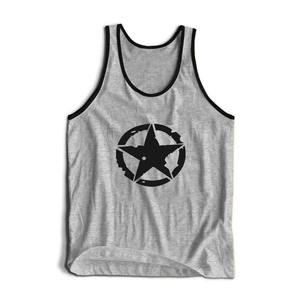 Camiseta sin mangas de último estilo para hombre con estampado personalizado, transpirable, de algodón y LICRA de color sólido, de talla grande, asequible - Product Image 1