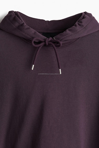 เสื้อฮู้ดดี้โอเวอร์ไซส์ผ้าหนา 420GSM สำหรับผู้ชาย ผลิตจากผ้าฝ้าย 100% แห้งเร็ว พร้อมโลโก้และงานพิมพ์ดิจิทัลตามสั่ง - Product Image 6