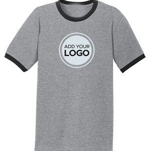 Conception de t-shirts personnalisés avec logo pour l'impression, t-shirt à col rond en tri-mélange - Product Image 3