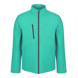 เสื้อแจ็คเก็ตซอฟต์เชลล์สำหรับผู้ชาย ระบายอากาศได้ดี เหมาะสำหรับฤดูหนาว ผลิตจากโพลาร์โพลีเอสเตอร์ กันน้ำ ใช้สำหรับทำงาน มีซิปปิด บุด้วยใยฝ้าย - Product Image 1