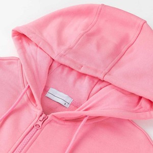 Sweat à capuche 100% coton épais 420 Gsm French Terry avec col à capuche d'hiver lavé brodé en 3D - Product Image 3