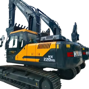 Hyundai HX220HD d'occasion en bon état, excavatrice Hyundai HX220HD, engins de chantier, chenille hydraulique, construction de bâtiments - Product Image 1