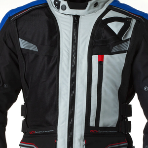 Veste de moto longue durée homologuée CE avec construction textile, veste longue de tourisme textile pour hommes, fabricant de veste de tourisme textile, étiquette privée - Product Image 3