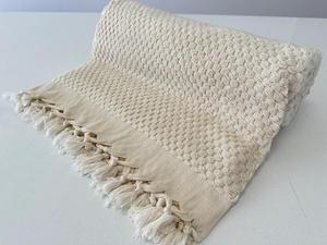 ผ้าเช็ดตัวผ้าฝ้ายทอมือ100% ตุรกีขนาด90x180ซม. 900gr พิมพ์ลายแบบมัลติฟังก์ชั่น - Product Image 5