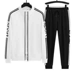 Conjuntos de sudaderas con capucha de otoño e invierno para hombre, sudaderas con capucha de lana a la moda, pantalones de marca, traje informal para correr, chándal, sudadera, jersey para mujer - Product Image 6