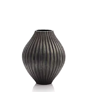 Vente chaude Accueil Hôtel Restaurants Décor Métal Vases Noir Design Minimaliste Étage Fleur Vase Pas Cher Prix - Product Image 3