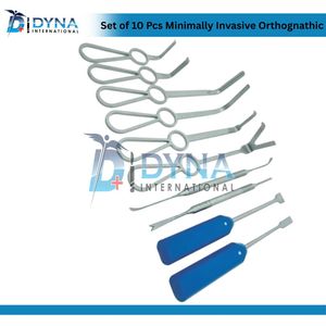 Set de 10 Piezas de Instrumentos Quirúrgicos para Cirugía Ortognática Mínimamente Invasiva, Instrumentos para Cirugía Maxilofacial con Certificación CE - Product Image 4