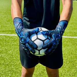 ถุงมือโกลฟุตบอลระดับมืออาชีพด้ามจับ: ยางเยอรมัน4มม. รับประกันคุณภาพสูงปรับแต่งได้ - Product Image 3