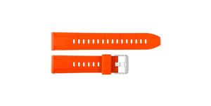 JD095 Correa de Silicona Ajustable Deportiva Unisex Naranja para Reloj Inteligente, 27 cm, Acero Inoxidable, Transpirable, Suave, Ligera e Impermeable - Product Image 4