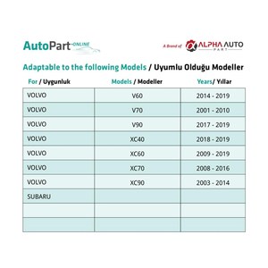 Clip de Sujeción para Parachoques de Volvo y Subaru - 1 Pieza - Product Image 5