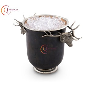 Seau à glace en aluminium coulé d'approvisionnement en gros pour la maison et les accessoires d'utilisation de bar disponibles à un prix abordable depuis l'Inde - Product Image 5