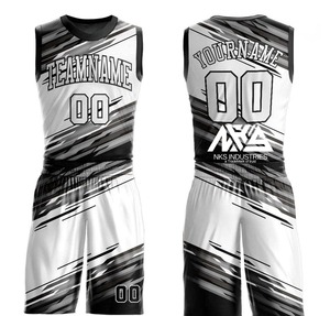 BSCI vente en gros 2024 Polyester vêtements de sport uniformes de basket-ball logo personnalisé impression respirant ensemble conception en gros - Product Image 1