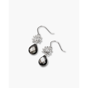 Petites boucles d'oreilles pendantes en forme d'ananas à facettes - Product Image 1