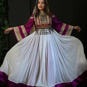 Vestido Kuchi de Alta Calidad, Vestidos Kuchi Cómodos de Alta Calidad, Vestidos Afganos Cómodos, Venta al por Mayor de Vestidos Tradicionales Kuchi - Product Image 2