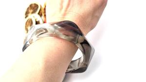 Premium Elegant Women's Stylish Fashion Jewelry <b>Handcuff</b> Resin Bracelets- by Javed Handicrafts - Product Image 5