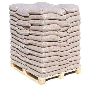 Pellets de Madera de Pino/Haya Naturales Puros en Bolsas de 15 kg, Diámetro de 6-10 mm, Briquetas de Aserrín, Combustible para Cocinar, 4600J Calorías, 10% Humedad, 10% Ceniza - Product Image 1