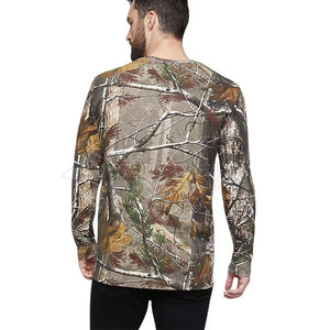 Chemises de chasse respirantes pour hommes, coupe décontractée, couleur unie, pour l'hiver - Confortables à porter et adaptées aux activités sportives - Product Image 2